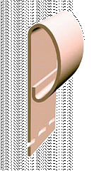 Финишный профиль  персик (3050 мм)