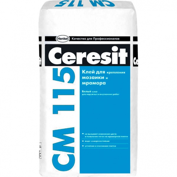 Плиточный клей  Ceresit CM 115 (25 кг)