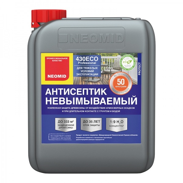 Антисептик-консервант невымываемый  NEOMID 430 ECO (5 л.)