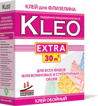 Клей обойный Kleo Extra  Флизелиновый (250 гр)