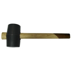 Киянка с деревянной ручкой  (70 мм) 