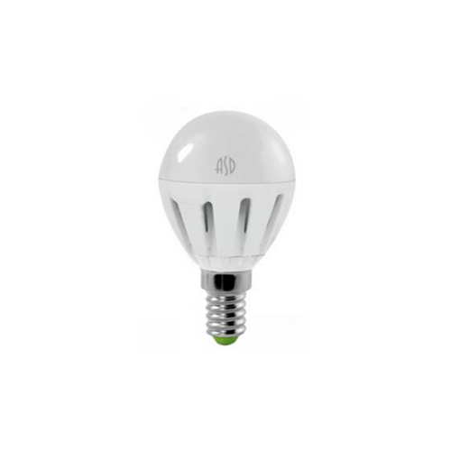 Светодиодная лампа ASD LED-C37-standard 7,5Вт 160-260В 3000K Е14 600Лм