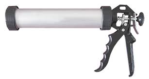 Пистолет для туб  закрытый алюминиевый корпус (380 мм/600 мл)