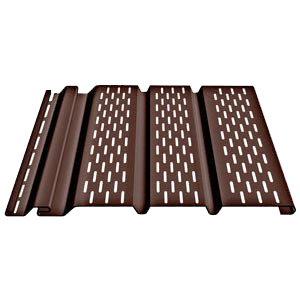 Соффит перфорированный  шоколад (3050 мм)
