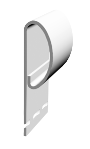 Финишный профиль  пломбир (3050 мм)