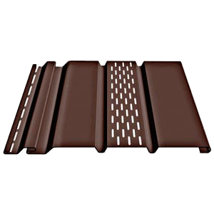 Соффит с центральной перфорацией  шоколад (1,85 м)
