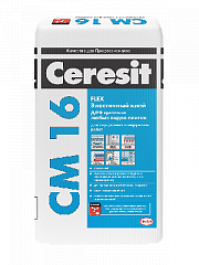 Плиточный клей  Ceresit CM 16 (25 кг)