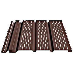 Соффит перфорированный   шоколад (1,85 м)