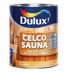 Лак Дулукс (Dulux)  CELCO SAUNA 20 (1 л) полуматовый