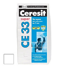 Затирка для плитки  Ceresit СЕ 33 (белый)  2 кг