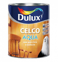 Лак Дулукс (Dulux)  CELCO AQUA 10 (1 л) матовый