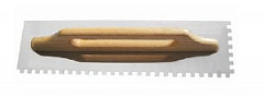 Гладилка швейцарская зубчатая (130х480 мм) зуб (10х10 мм)
