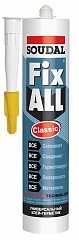 Клей-герметик Соудал(Soudal) Fix All Classic эластичный гибридный белый (290мл)