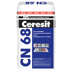 Наливной пол Ceresit CN 68  финишный (25 кг) 