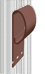 Финишный профиль  шоколад (3050 мм)