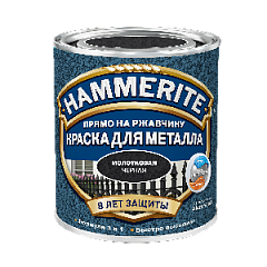 Краска по металлу Хаммерайт  молотковая черная (0,75 л)